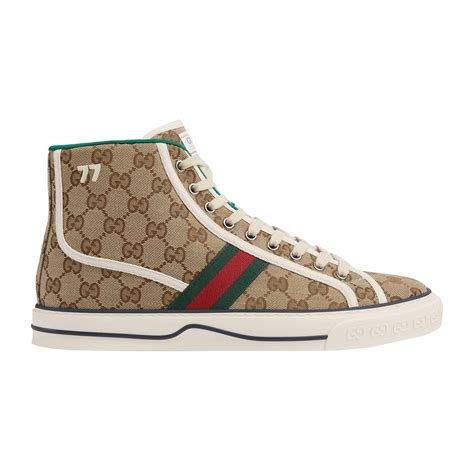 mens gucci tennis shoes sale|gucci tennis 1977 high top.